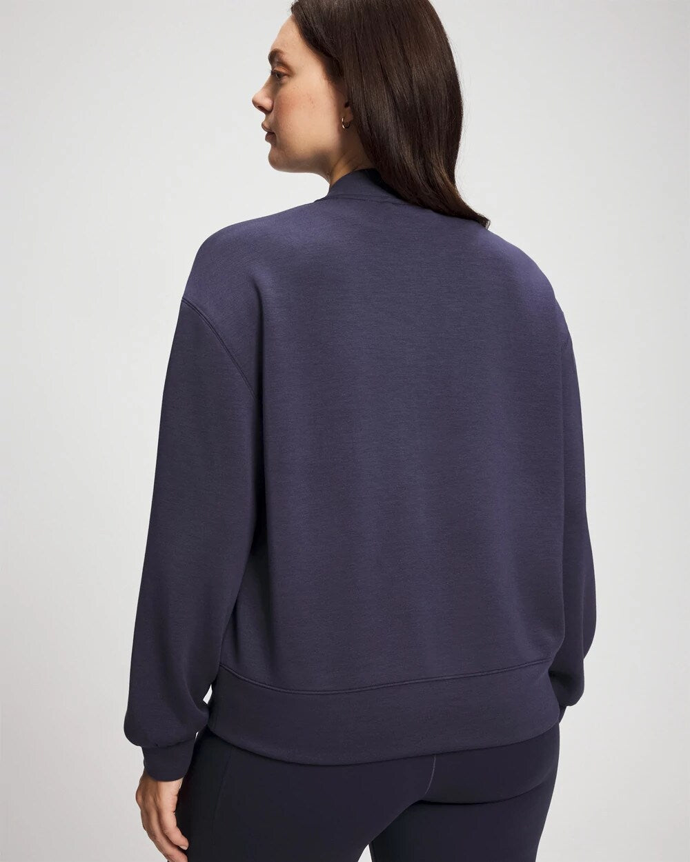 Soma / Modern Modal Bomber Jacket DEEP INDIGO
