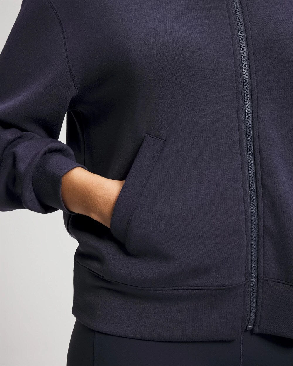 Soma / Modern Modal Bomber Jacket DEEP INDIGO
