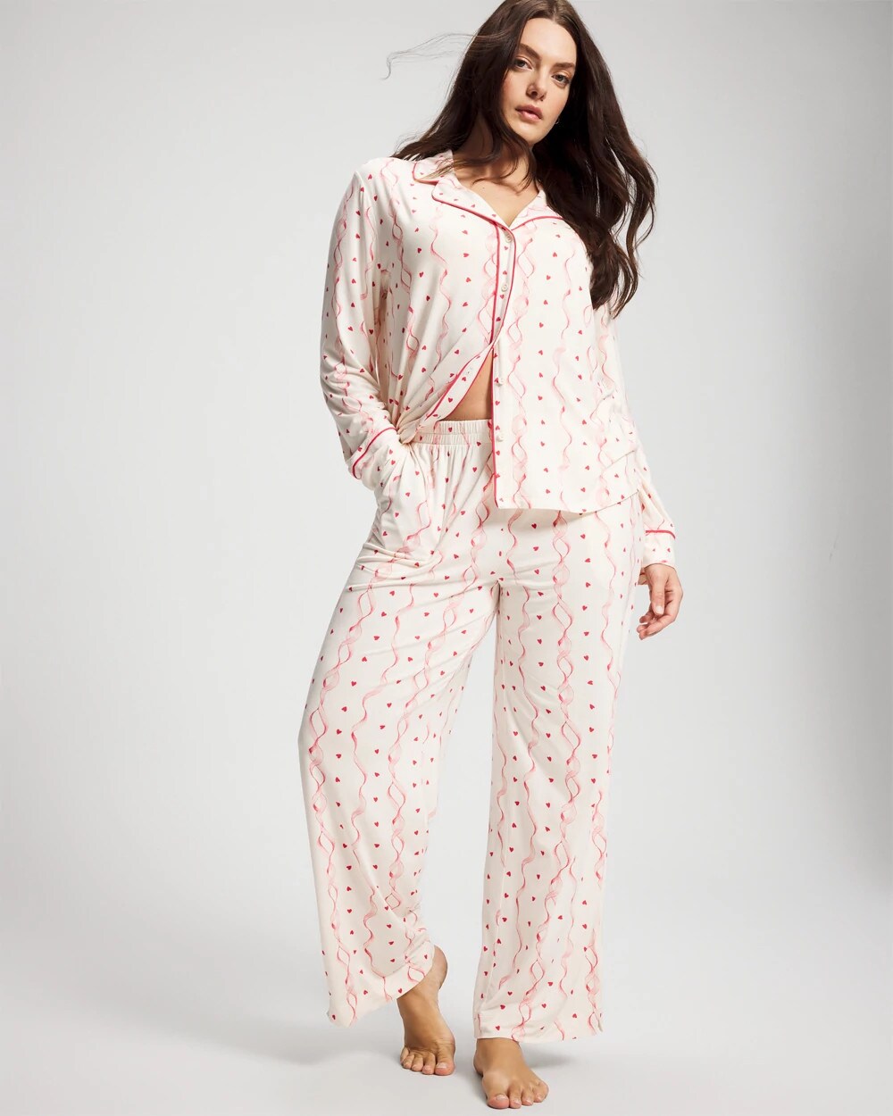 Soma / Printed Pajama Pants COQUETTE VALENTINE CHAMP