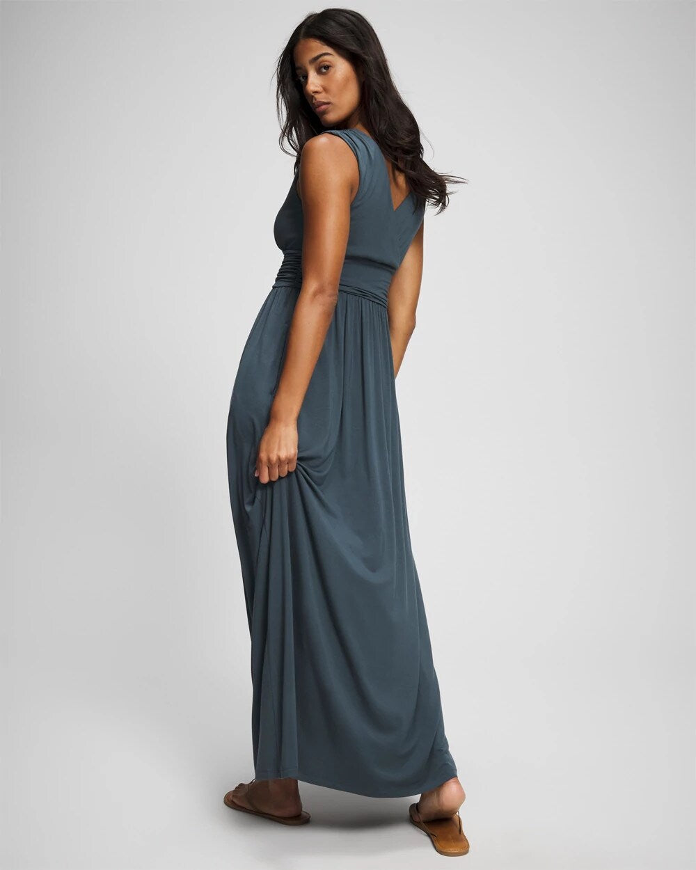 Soma / Goddess Maxi Bra Dress PETROL
