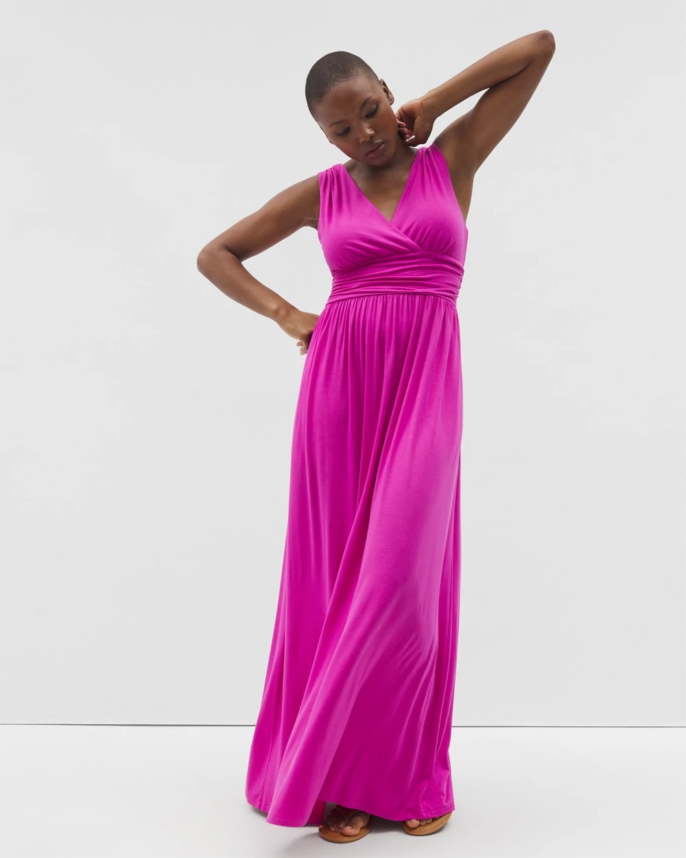 Soma / Goddess Maxi Bra Dress WILD BERRY