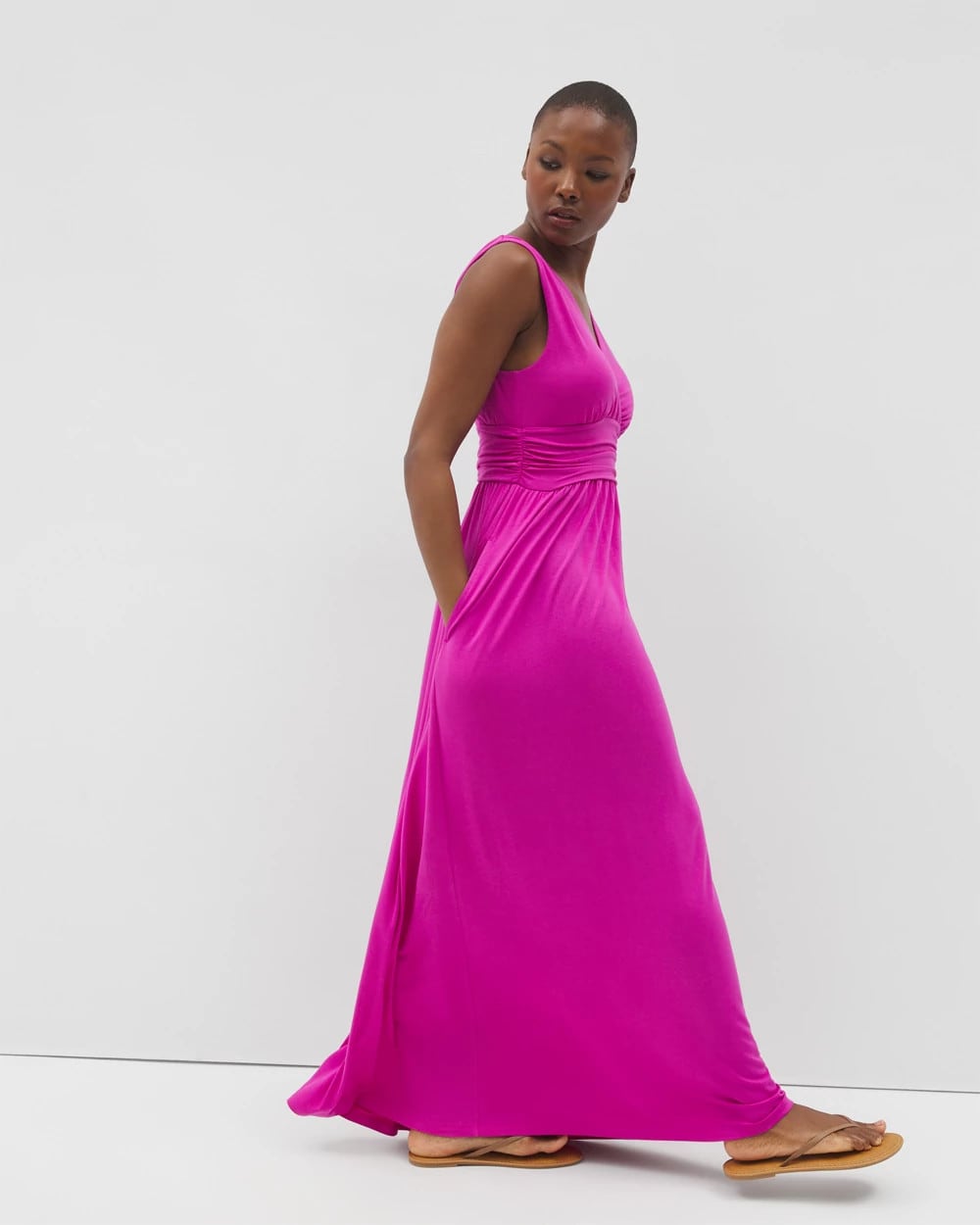 Soma / Goddess Maxi Bra Dress WILD BERRY