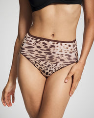 Soma / Modern Brief Panty ANIMAL AURA M WHITE SMOKE