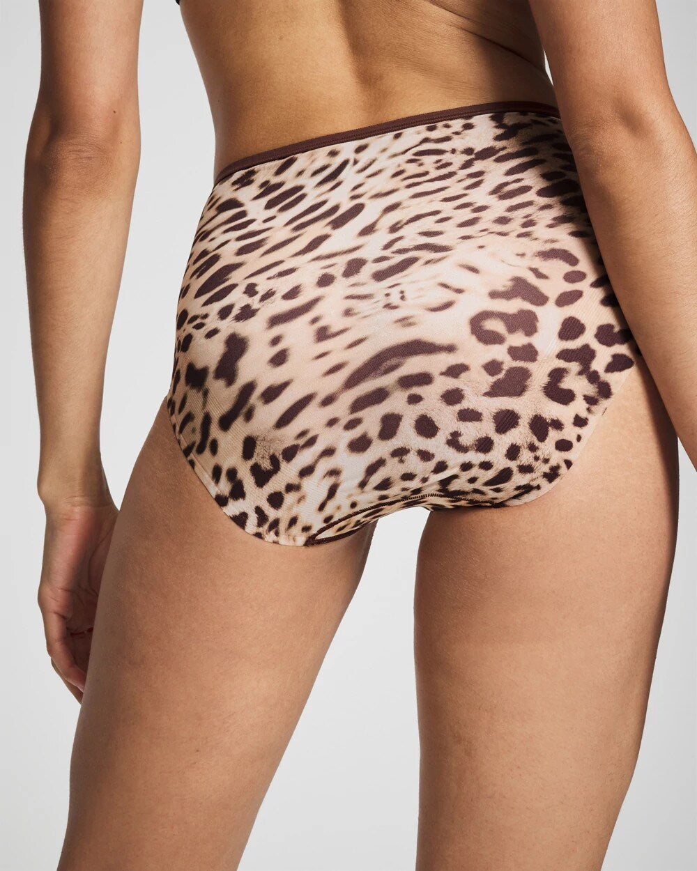 Soma / Modern Brief Panty ANIMAL AURA M WHITE SMOKE