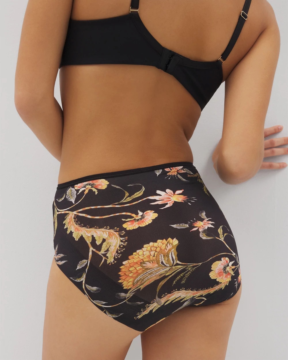 Soma / Modern Brief Panty JAIPUR FLORAL BLACK