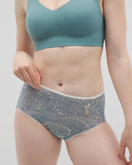 Soma / Modern Brief Panty GLOBAL PAISLEY M CHAMP