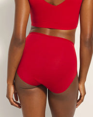 Soma / Modern Brief Panty PAINT THE TOWN RED