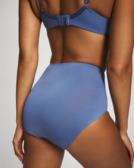 Soma / High-Waist Brief Panty SUNDOWN BLUE
