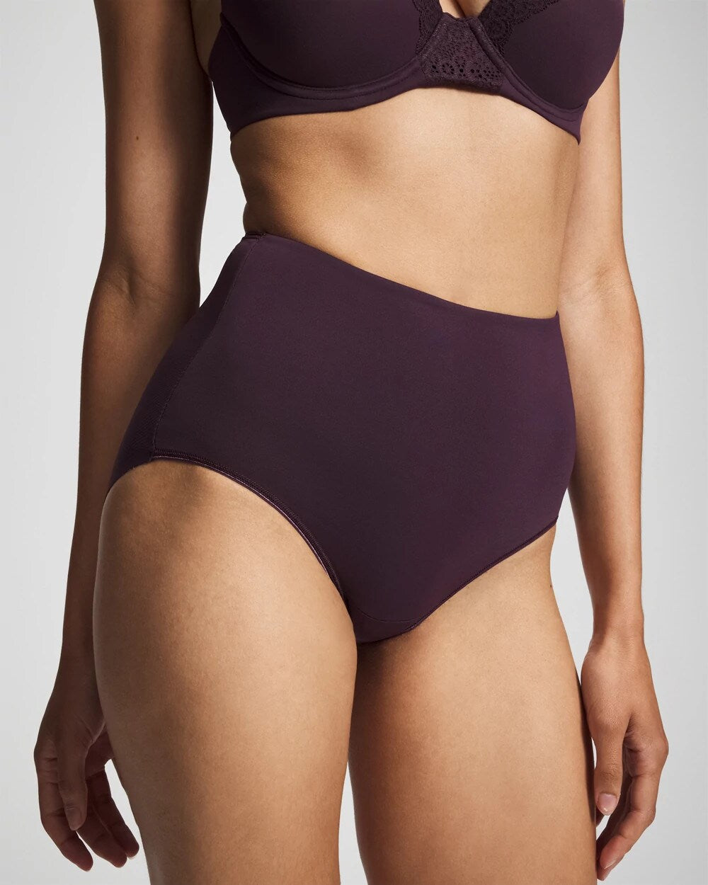Soma / High-Waist Brief Panty PLUM PERFECT