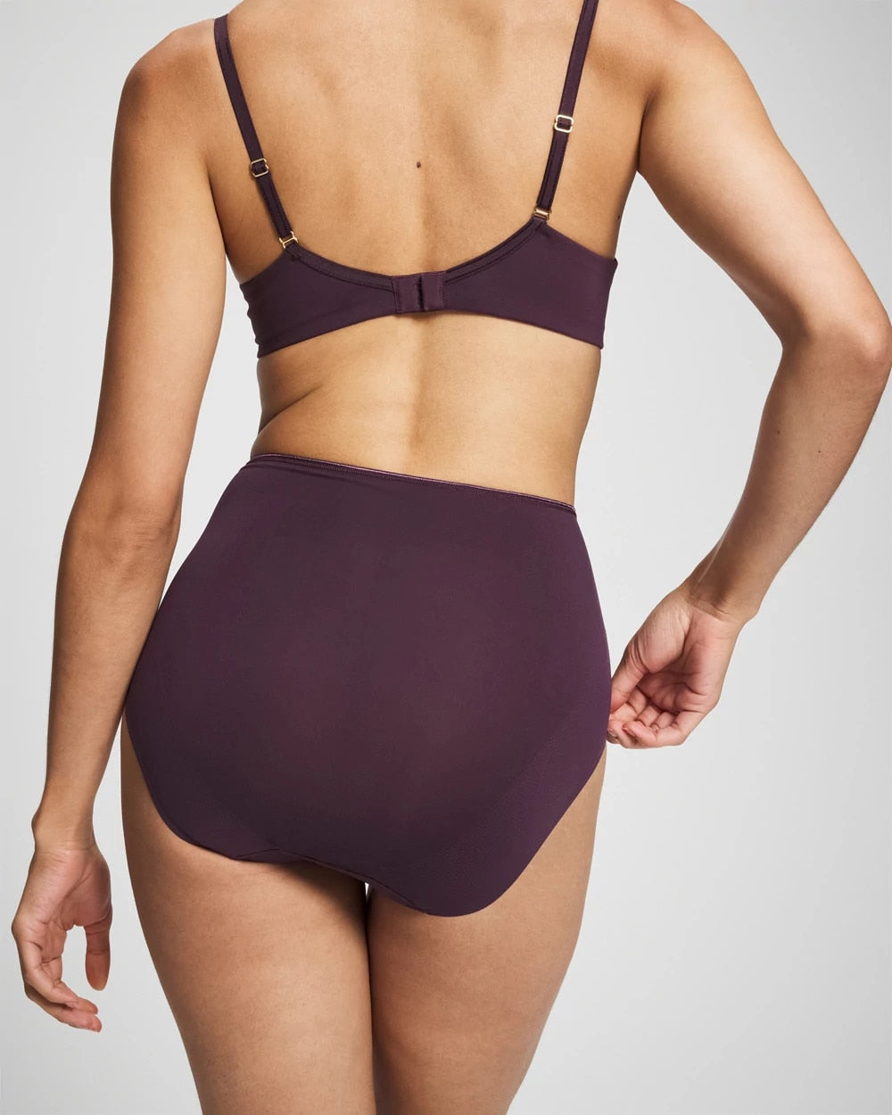 Soma / High-Waist Brief Panty PLUM PERFECT