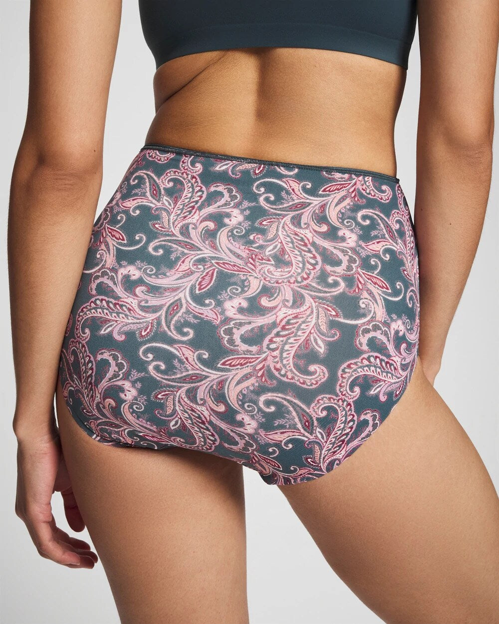 Soma / High-Waist Brief Panty IMPERIAL PAISLEY M PET