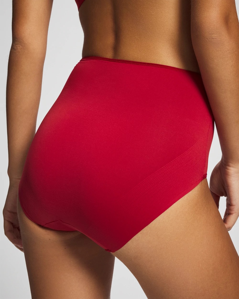 Soma / High-Waist Brief Panty PAINT THE TOWN RED