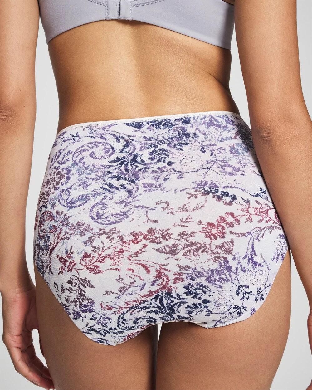 Soma / Tummy High-Waist Brief Panty with Lace LACE HARMONY M LILAC
