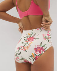 Soma / Tummy High-Waist Brief Panty with Lace LE TIGRE FLORA MINI CH