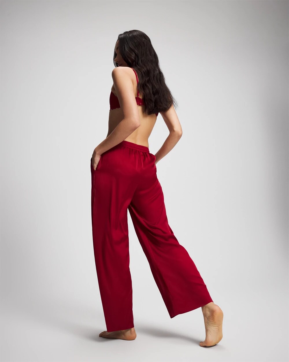 Soma / Pajama Pants PAINT THE TOWN RED