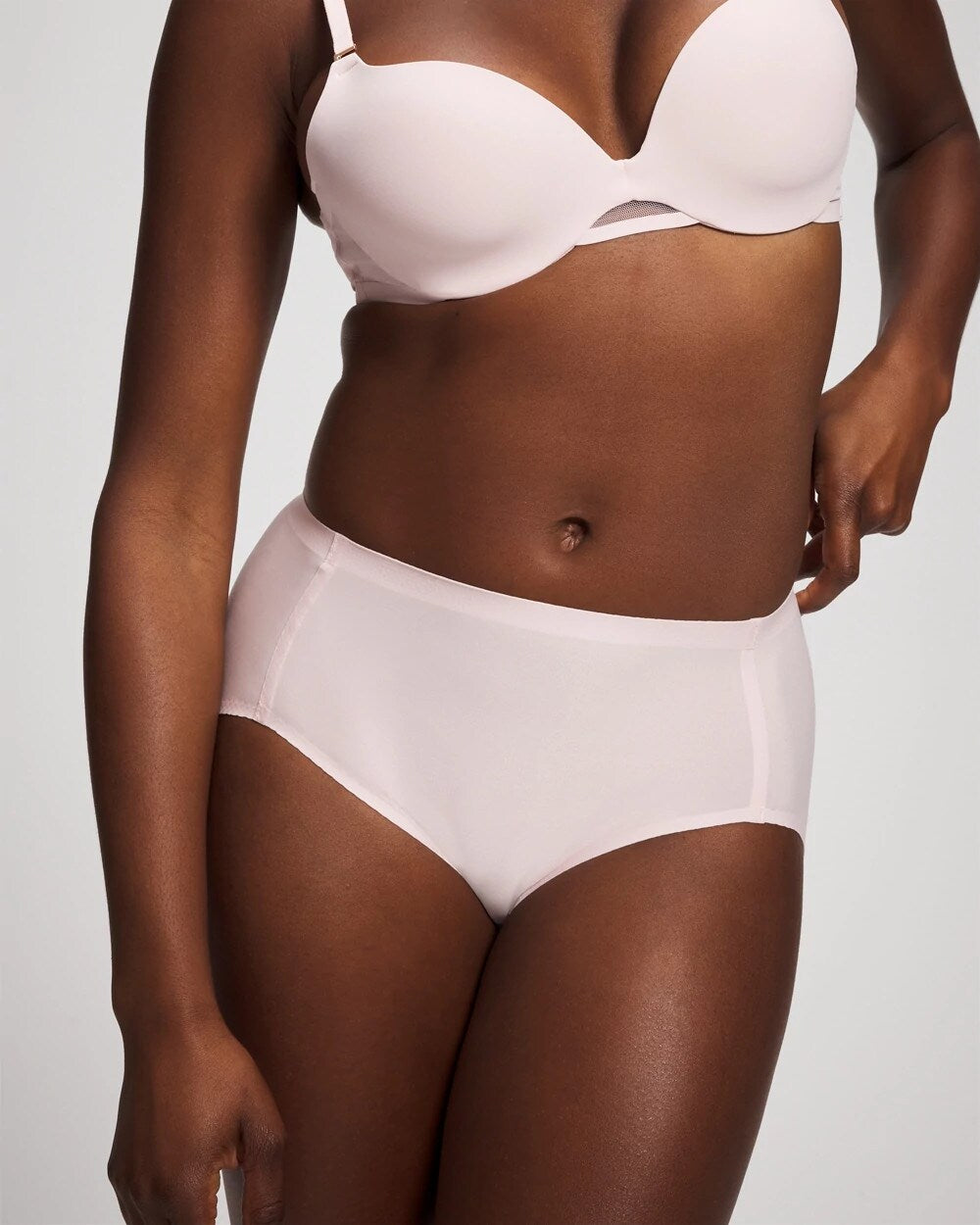 Soma / Soft Stretch Modern Brief Panty PRETTY PINK