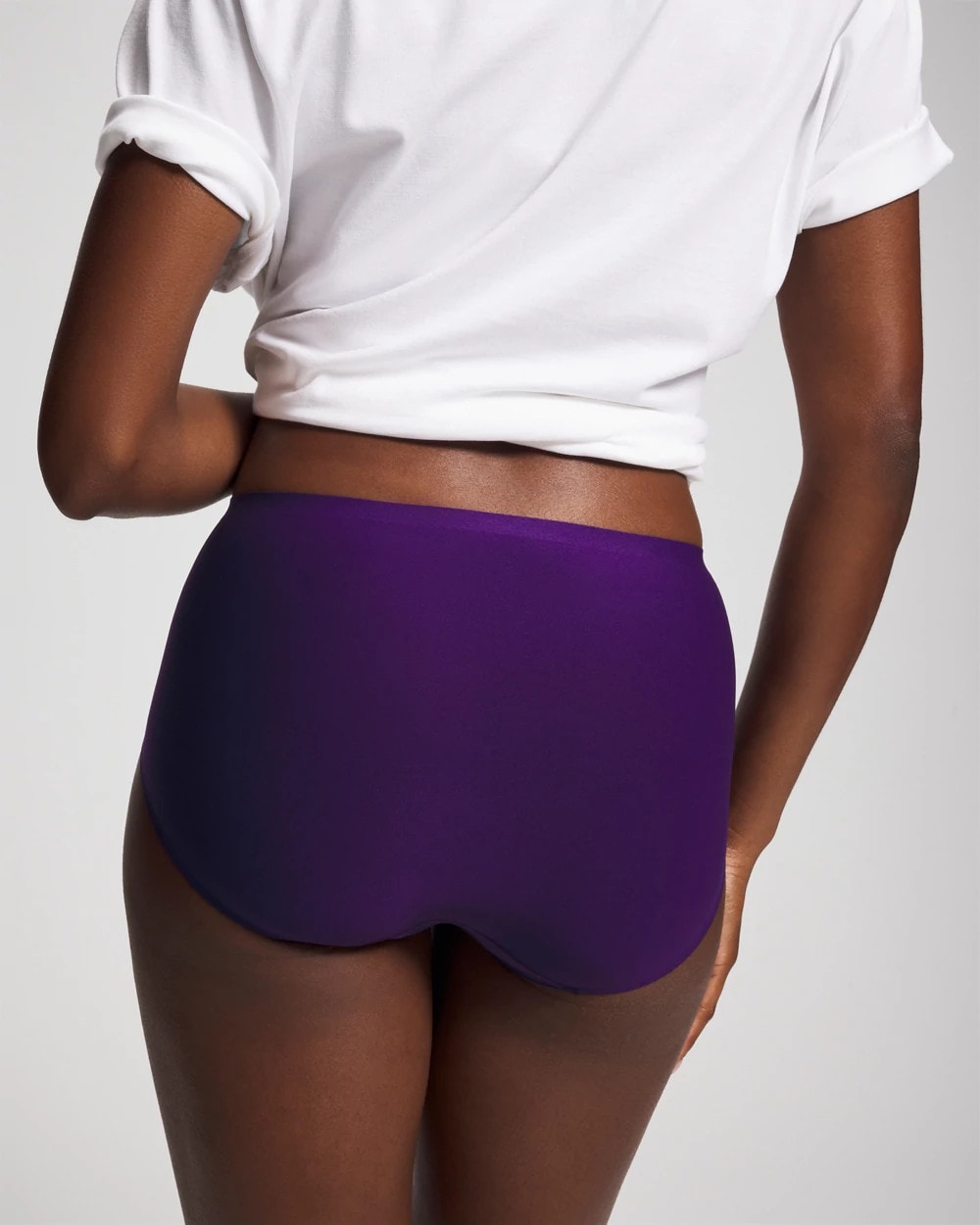 Soma / Soft Stretch Modern Brief Panty MAJESTIC PURPLE