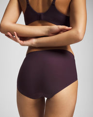 Soma / Enbliss Soft Stretch Modern Brief Panty PLUM PERFECT