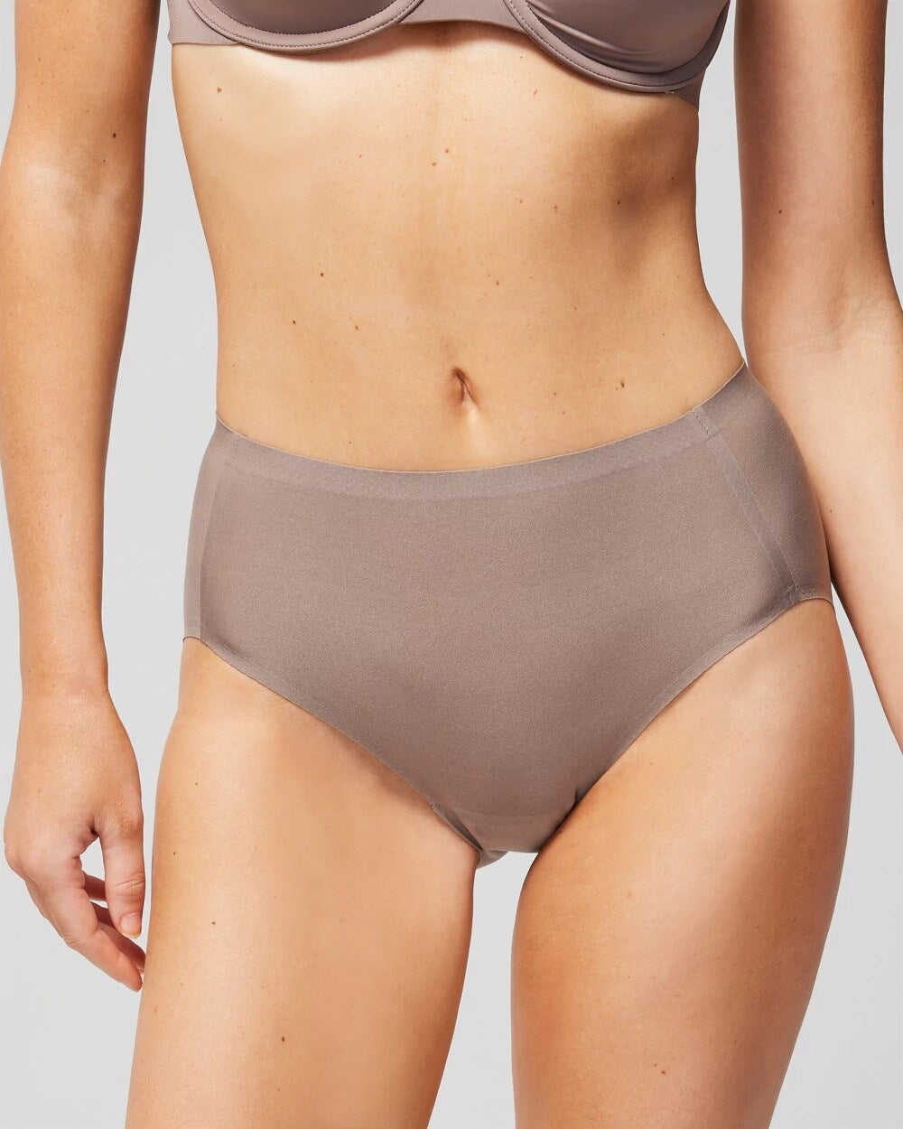Soma / Soft Stretch Modern Brief Panty MOCHACCINO