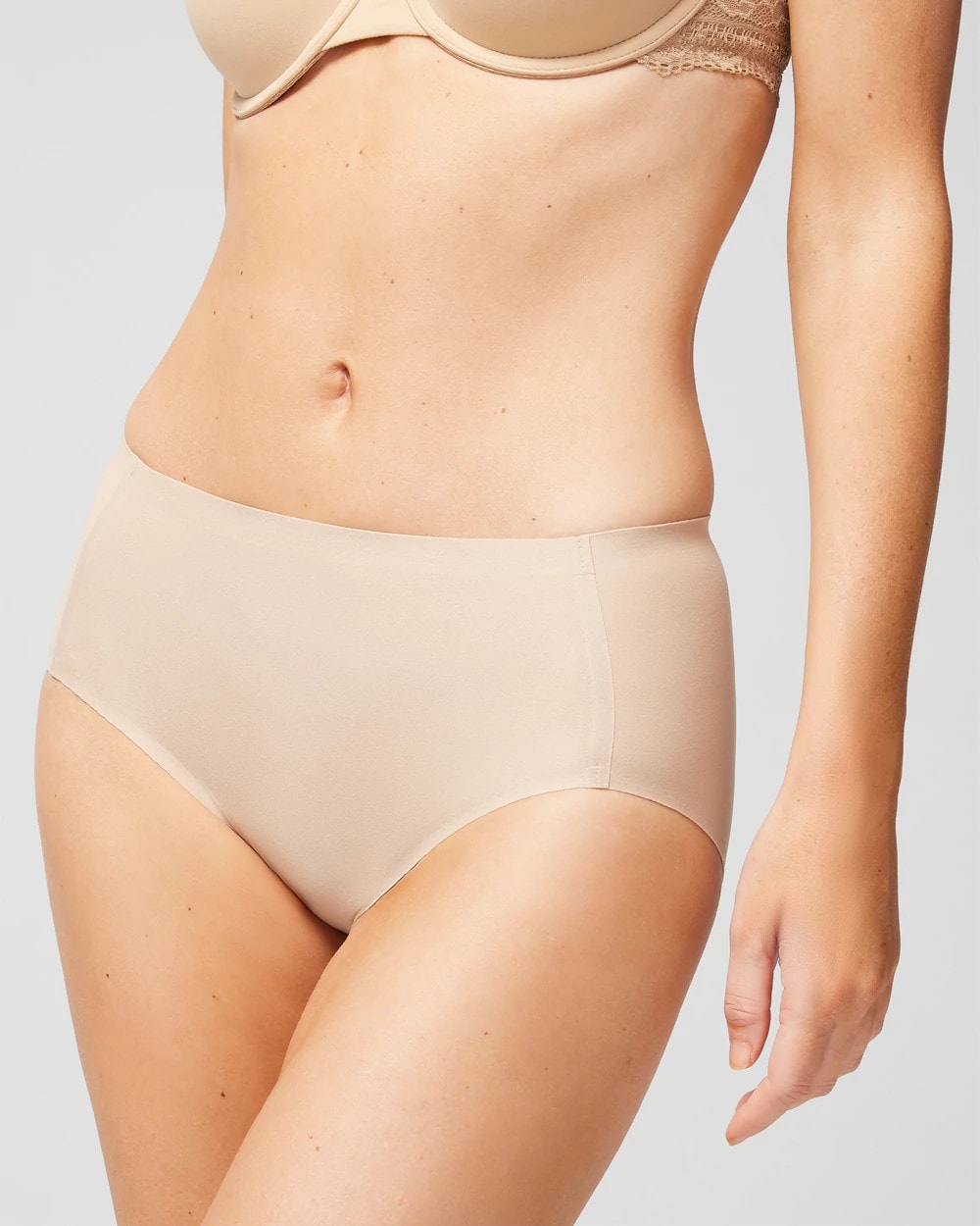 Soma / Soft Stretch Modern Brief Panty WARM AMBER