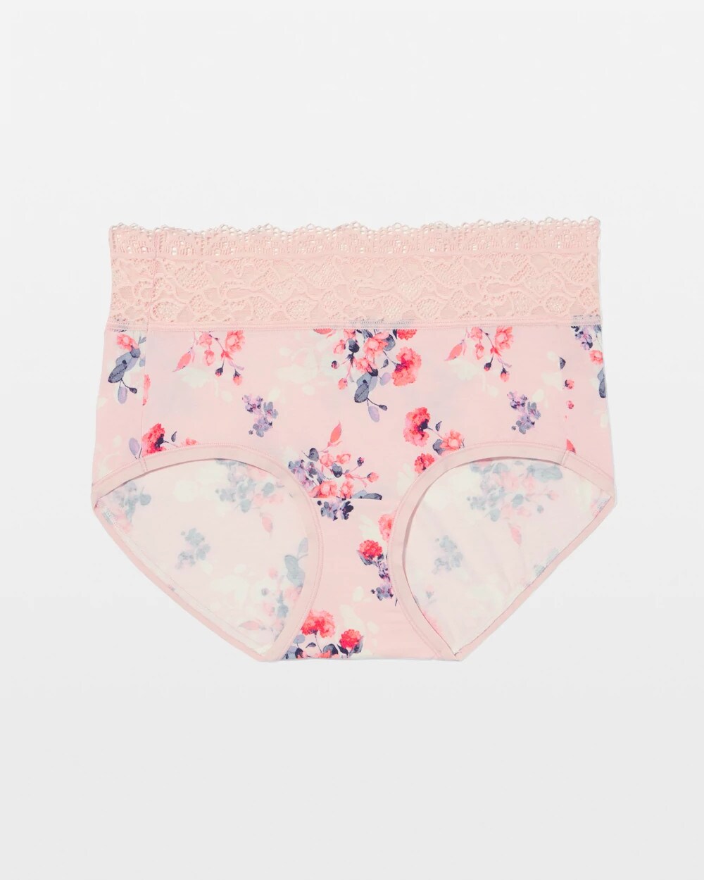 Soma / Brief Panty with Enchanting Lace FLORAL DREAMS MINI PINK