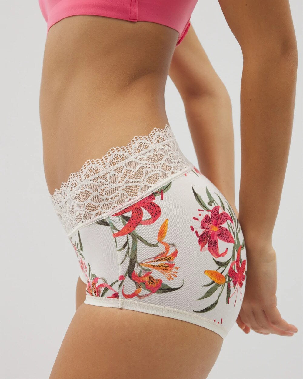 Soma / Brief Panty with Enchanting Lace LE TIGRE FLORA MINI CH