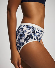 Soma / Cotton Modern Brief Panty LOVELIEST LEOPARD PARCH M