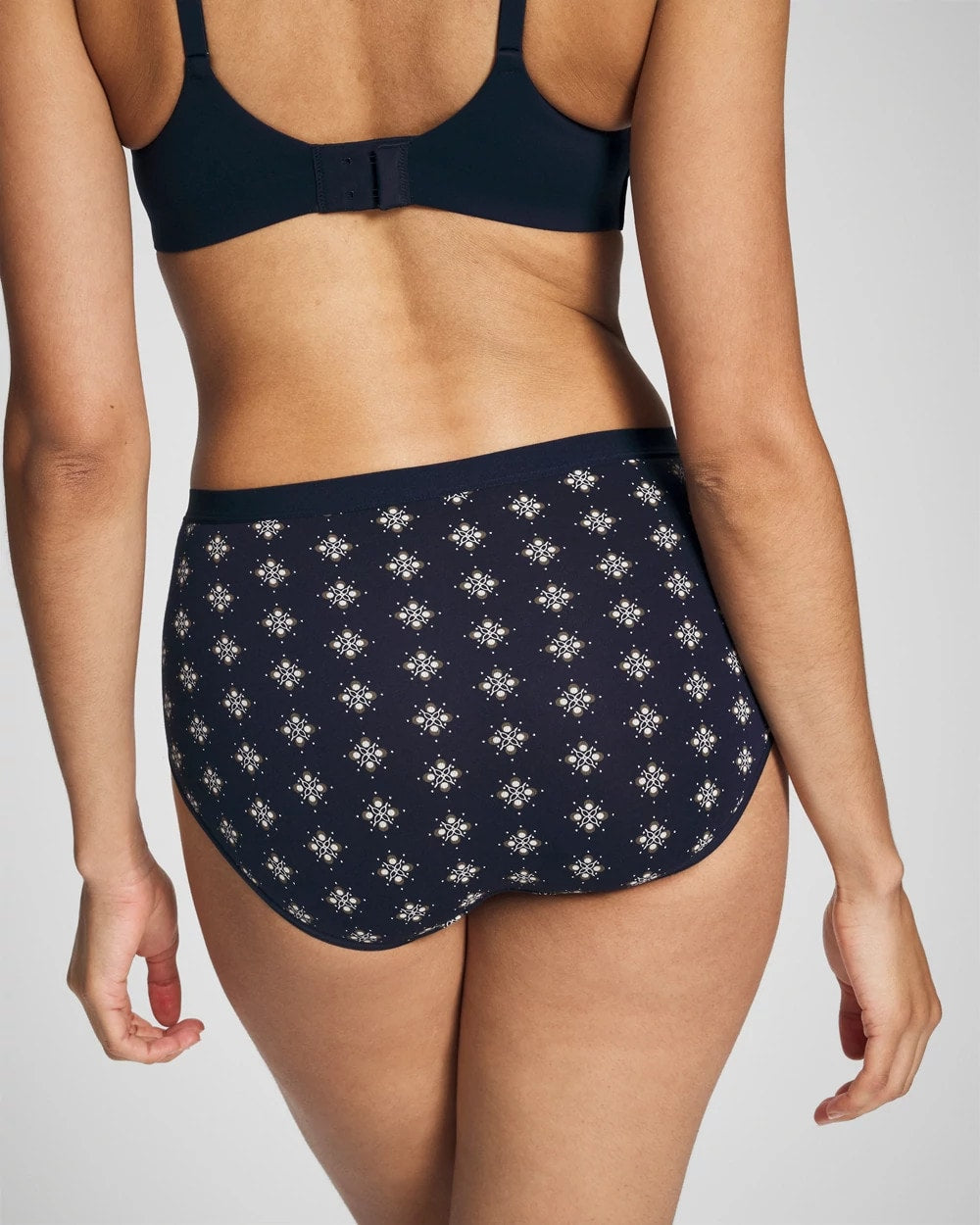 Soma / Cotton Modern Brief Panty BELLE FOULARD MINI NAVY