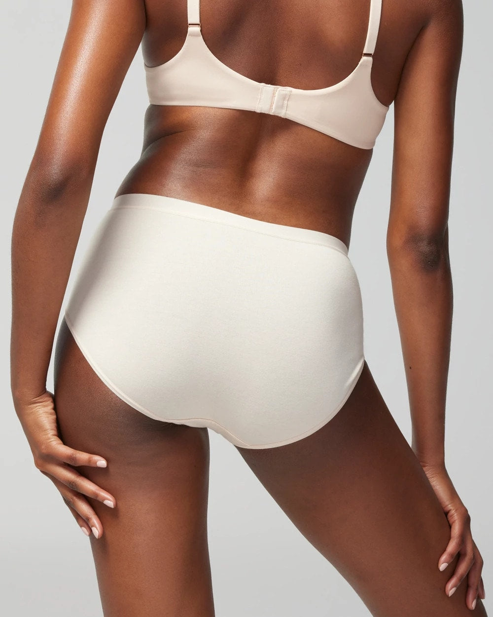 Soma / Cotton Modern Brief Panty PALE SAND