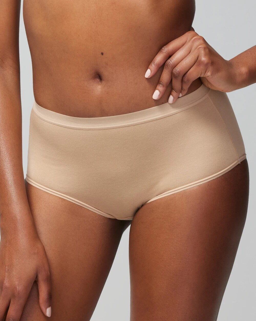 Soma / Cotton Modern Brief Panty WARM AMBER