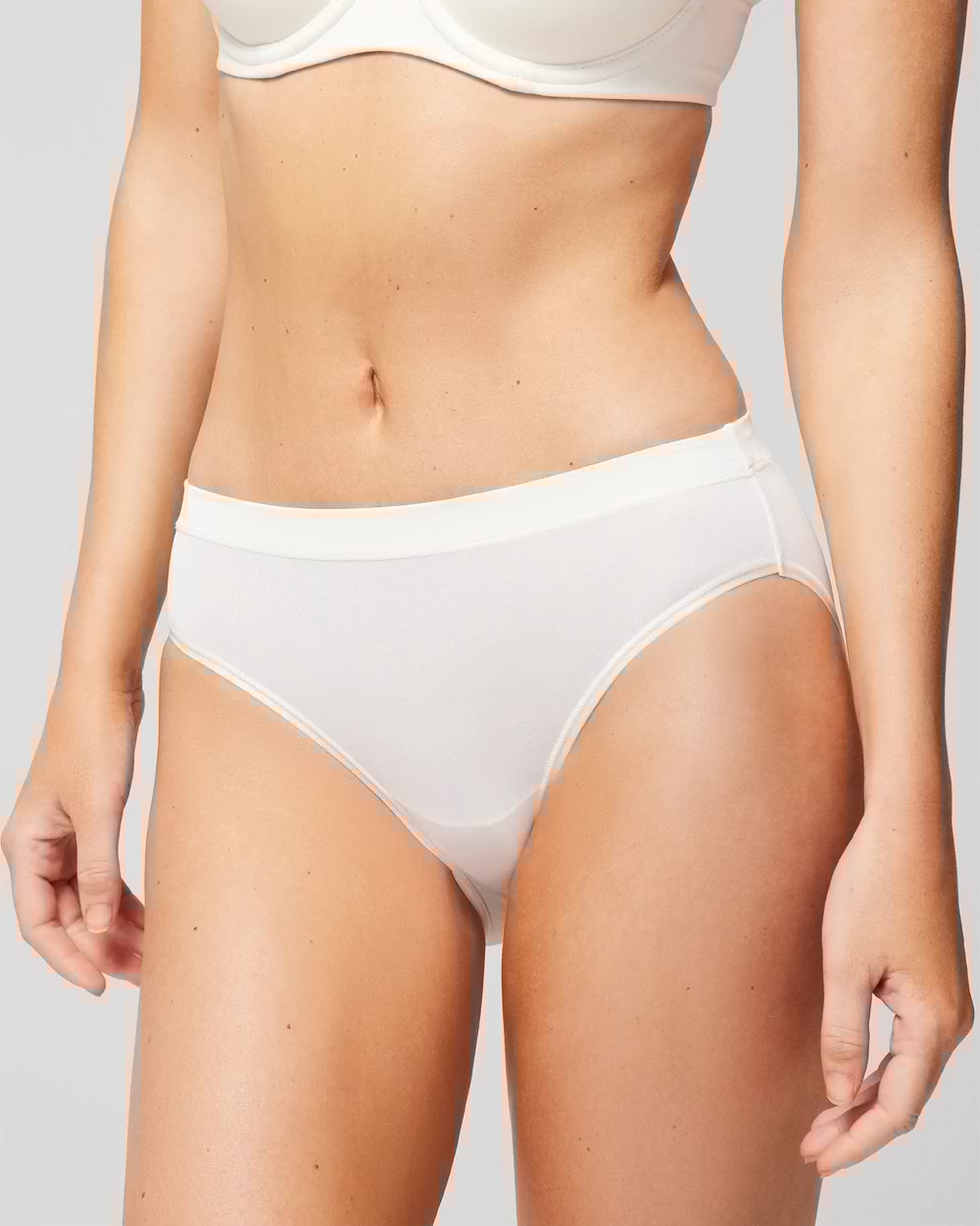 Soma / High-Leg Brief Panty IVORY
