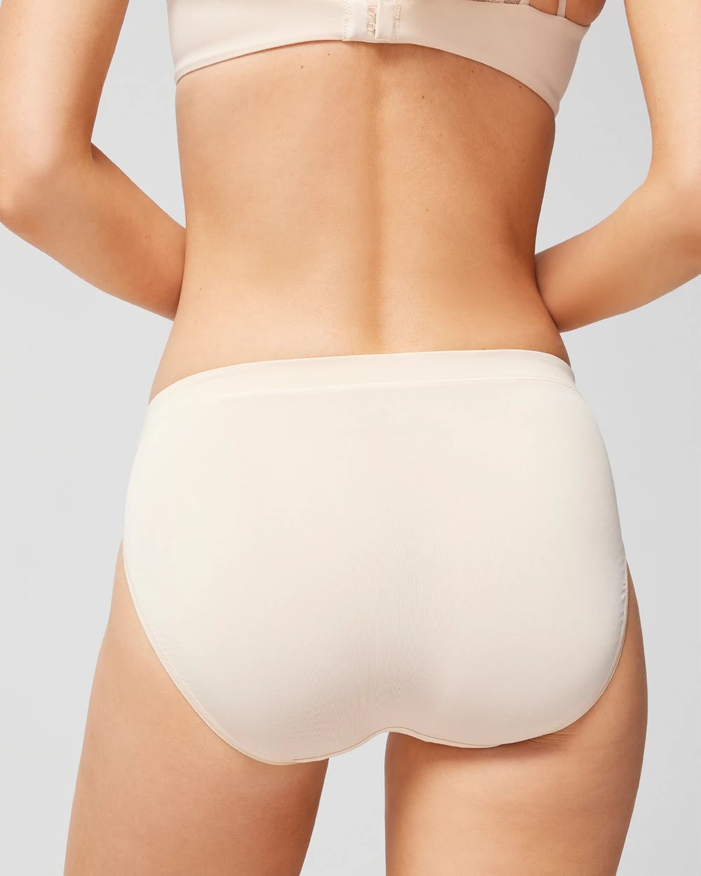 Soma / High-Leg Brief Panty PALE SAND