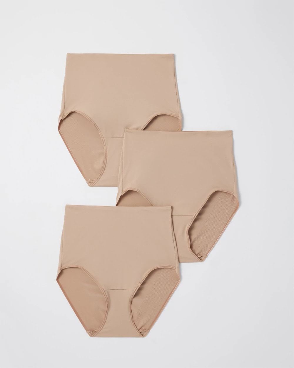 Soma / Tummy High-Waist Brief Panty 3 Pack WARM AMBER MULTIPACK