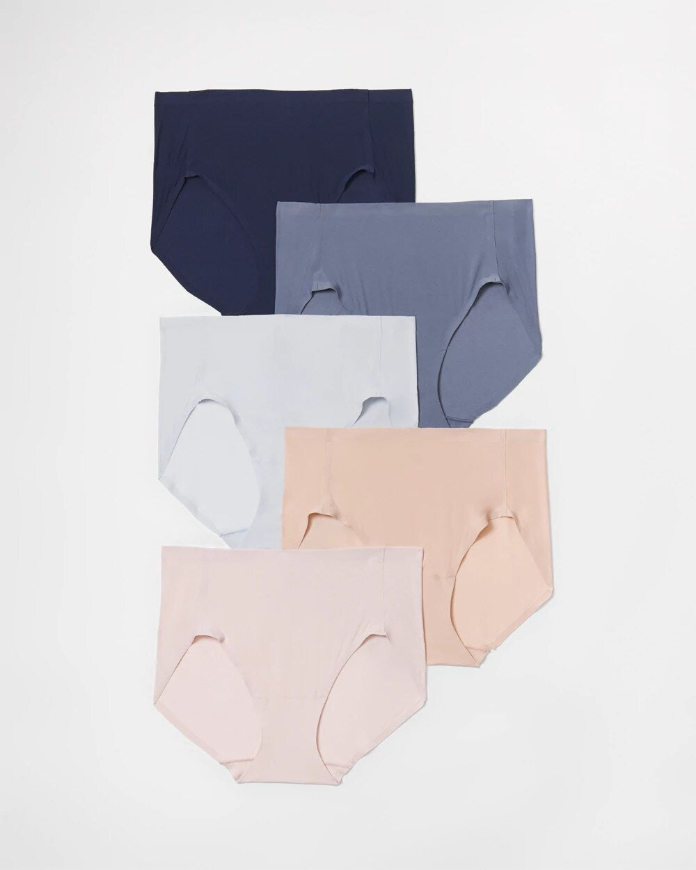Soma / Soft Stretch Modern Brief Panty 5 Pack EARL GRAY MULTIPACK