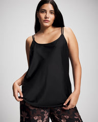 Soma / Double Strap Camisole BLACK
