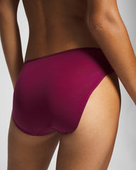 Soma / Edge Hipster Panty with Lace POMEGRANATE WINE