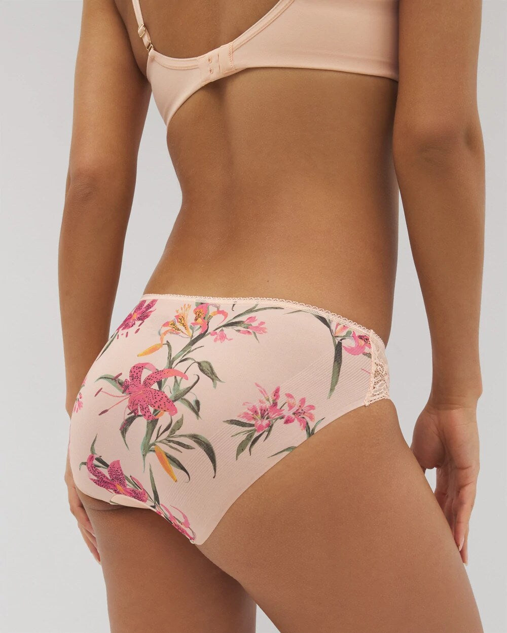Soma / Edge Hipster Panty with Lace LE TIGRE FLORA MINI PEACH