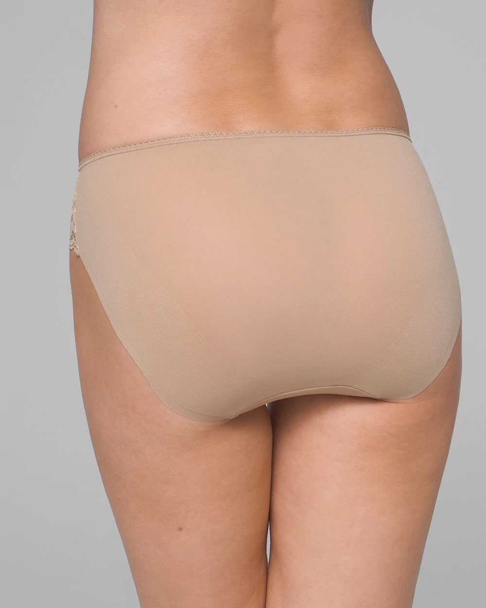Soma / Hipster Panty with Lace WARM AMBER
