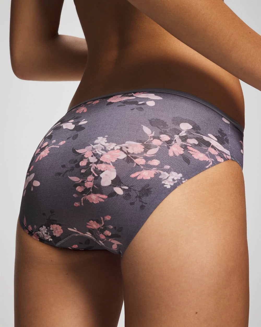 Soma / Edge Hipster Panty FLORAL DREAMS MINI GRAY