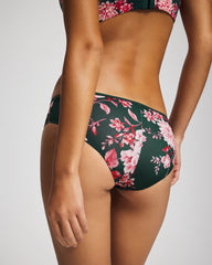 Soma / Cheeky Hipster Panty COTTAGE FLORAL MINI GREEN