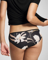 Soma / Cheeky Hipster Panty MYSTIC BLOOMS MINI BLACK