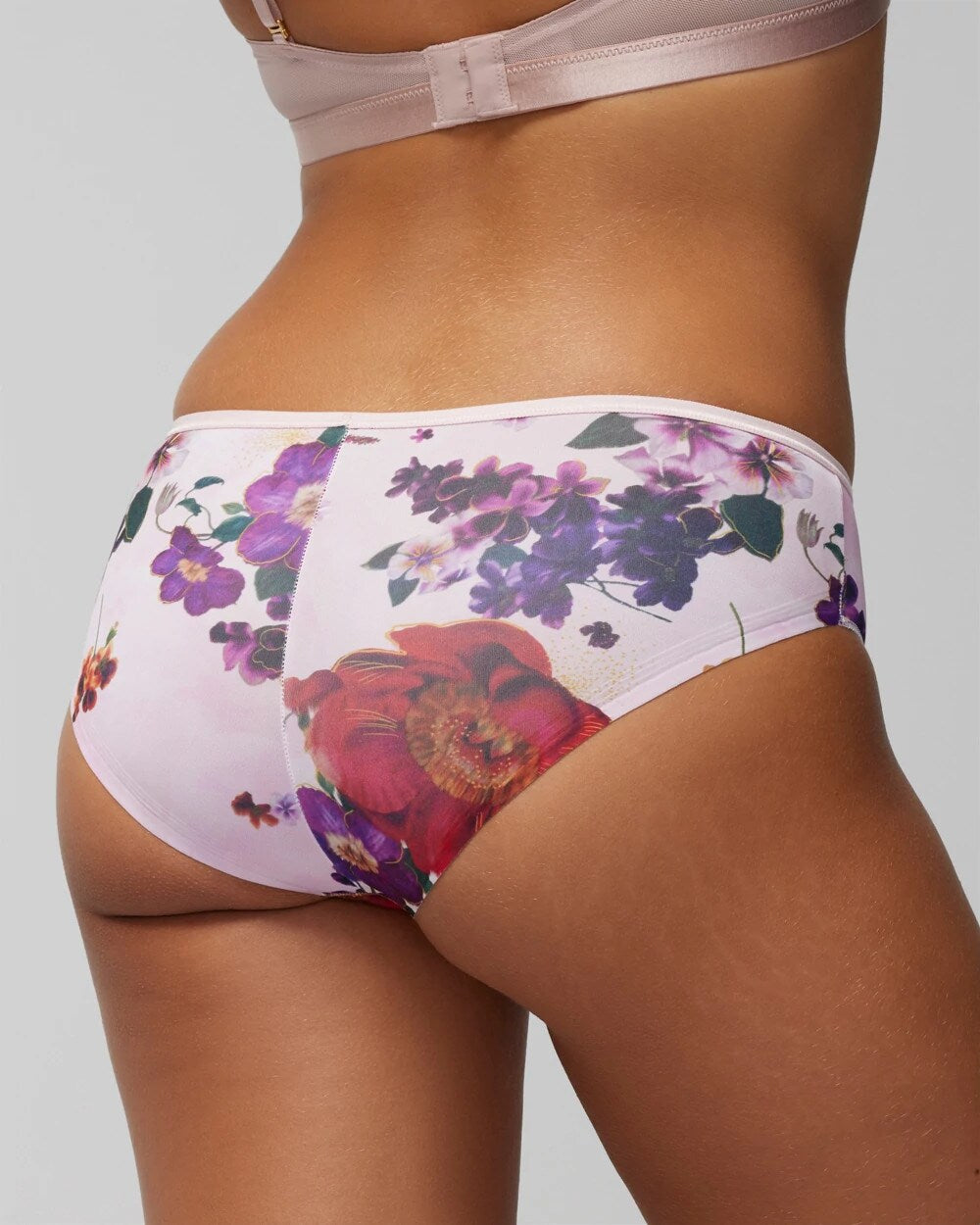 Soma / Cheeky Hipster Panty DRAMA BLOOMS MINI PINK