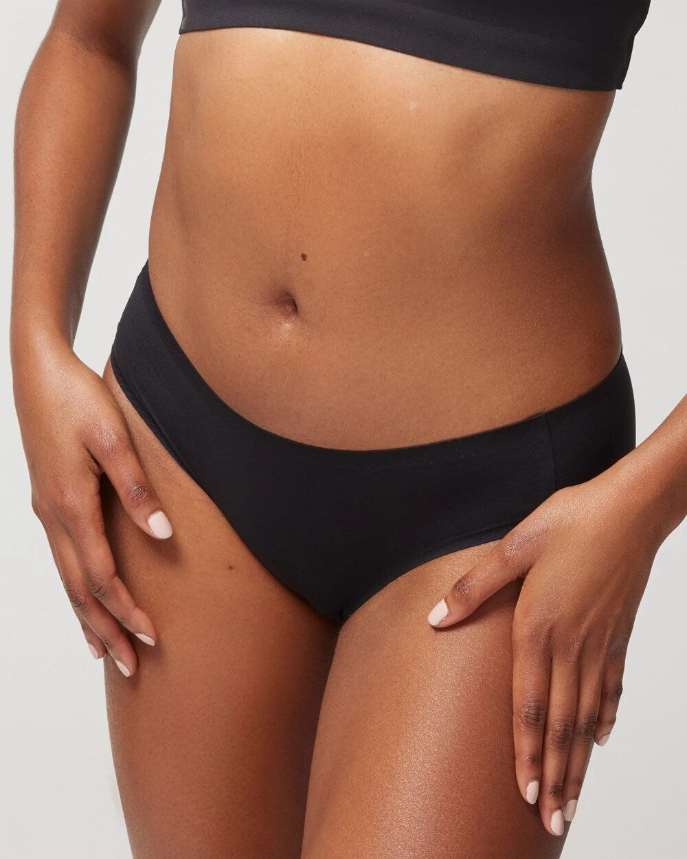 Soma / Soft Stretch Hipster Panty BLACK