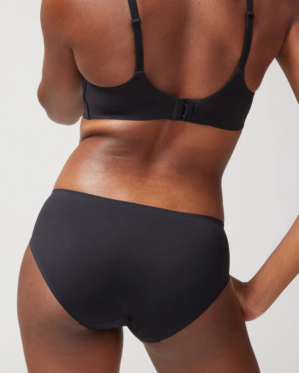 Soma / Soft Stretch Hipster Panty BLACK