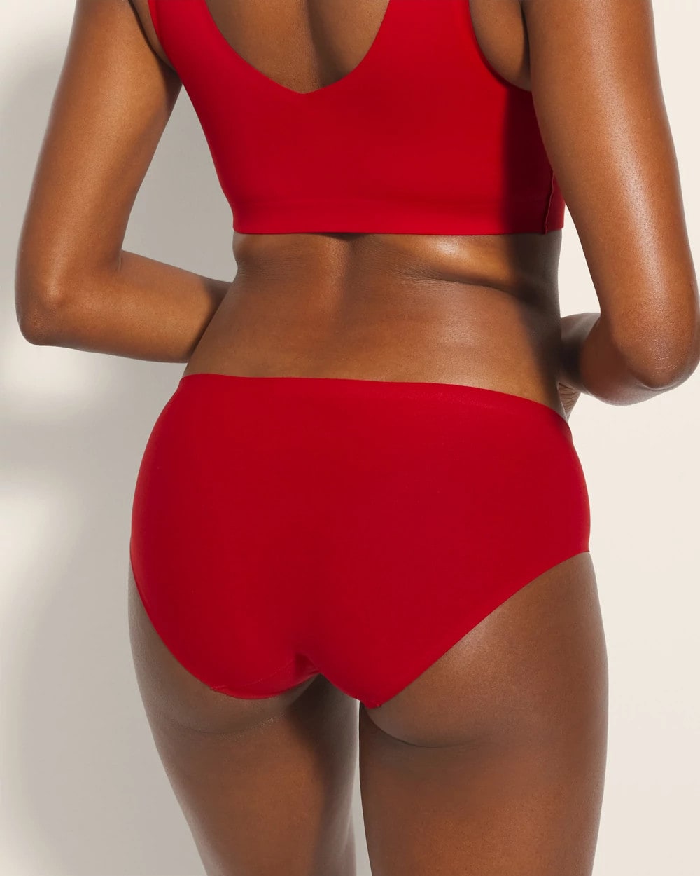 Soma / Soft Stretch Hipster Panty PAINT THE TOWN RED