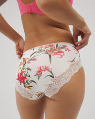Soma / Embraceable Hipster Panty Crochet Lace LE TIGRE FLORA MINI CH