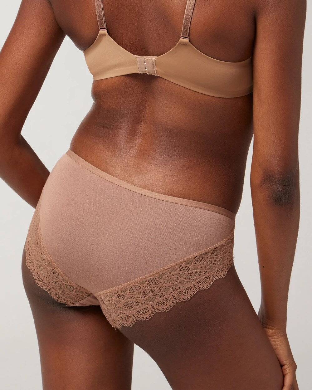Soma / Hipster Panty with Enchanting Lace WARM SIENNA