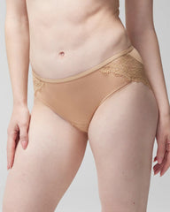Soma / Hipster Panty with Enchanting Lace WARM AMBER