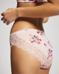 Soma / Lace Hipster FLORAL DREAMS MINI PINK