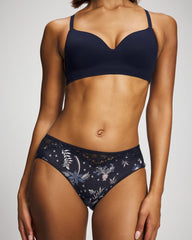 Soma / Lace Hipster BOTANICAL TILE NAVY M